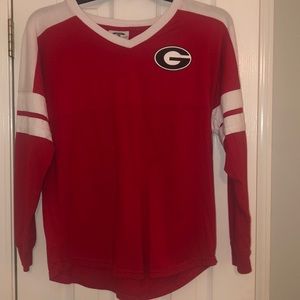 Georgia Bulldogs Longsleeve Jersey Tee.